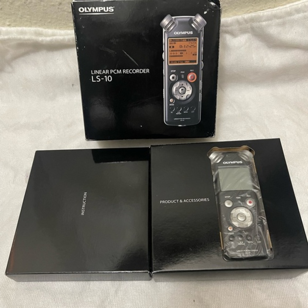 Olympus LS10 Handheld Recorder NEW open box